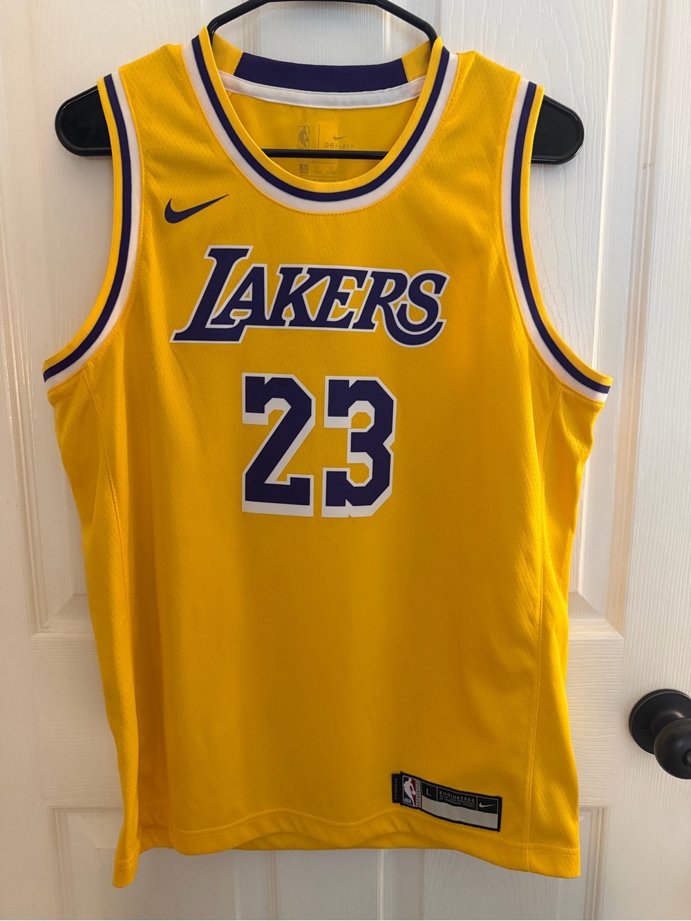 Nike Lebron James Lakers Jersey